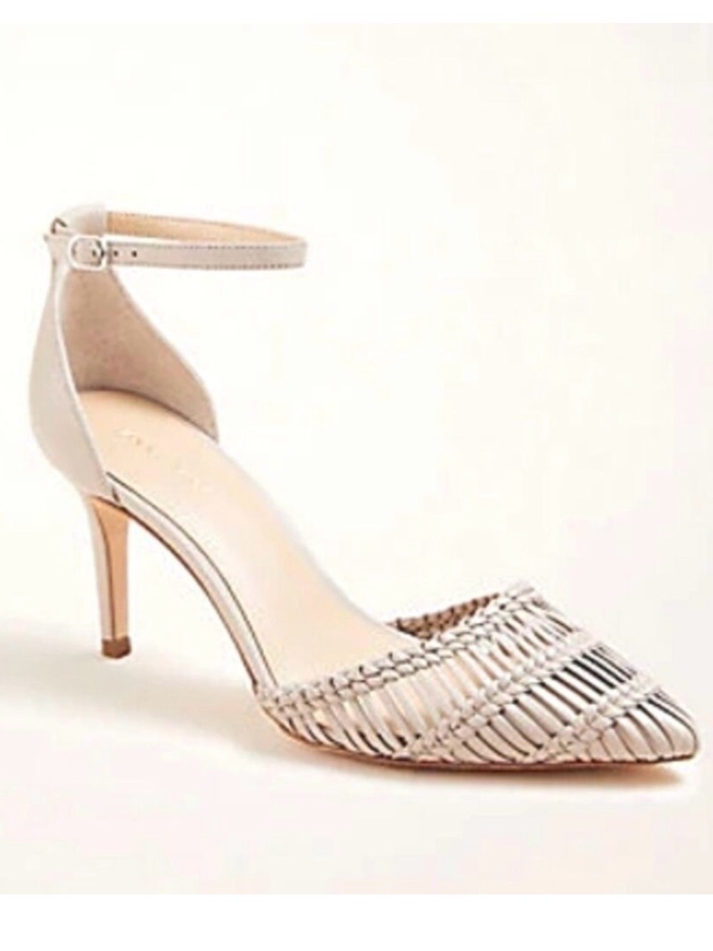 Ann Taylor ankle strap heels Size 8